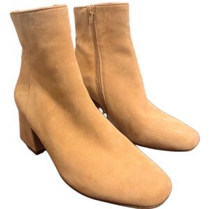 Steve Madden Tan Suede Ankle Boots